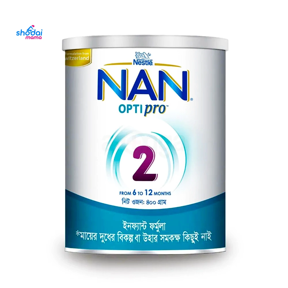 Nan OptiPro 2 Follow-up Formula Tin (6m-12m) 400gm